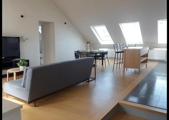 Penthouse Confortable 2 Chambres Au Coeur De Bruxelles